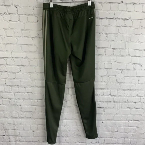 Adidas Women's Tiro TrackPants Size XS Olive Green Climacool - Picture 2 of 8